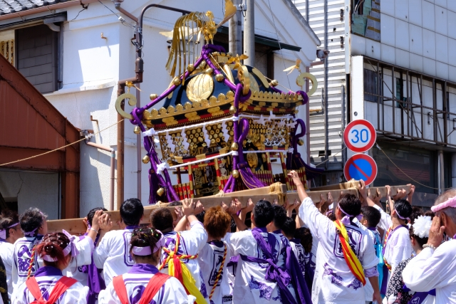 お祭りでのインカム・トランシーバーのレンタル